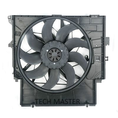 Assemblea di ventola di raffreddamento del radiatore di F25 600W per BMW fan di raffreddamento 17427560877 del radiatore del motore elettrico di 3 serie