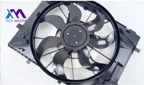 Compatto e potente gruppo di ventilatori di raffreddamento per il sistema elettrico di auto 12V per la classe W205 C