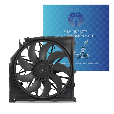 Ventilatore di raffreddamento per auto in plastica OEM 17113442089 17423442096 ISO TS15949 Certificato