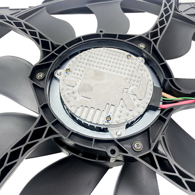 Ventilatore di raffreddamento del radiatore in plastica da 12 V per Volkswagen Metvey T5 T6 7E0121205A 600W 7E0121205B 850W
