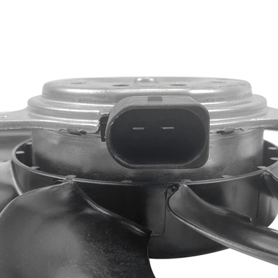 Assetto ventilatore di raffreddamento del radiatore elettrico per Audi A4 S4 Q5 A5 A7 Macan con componenti in alluminio di gomma e acciaio