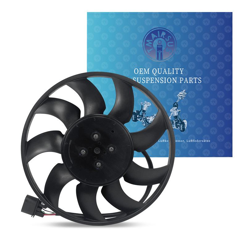 Assetto di ventilatori di raffreddamento in plastica efficiente per il raffreddamento del motore Porsche Cayenne 8W0959455K PAB95945520 PAB95945530
