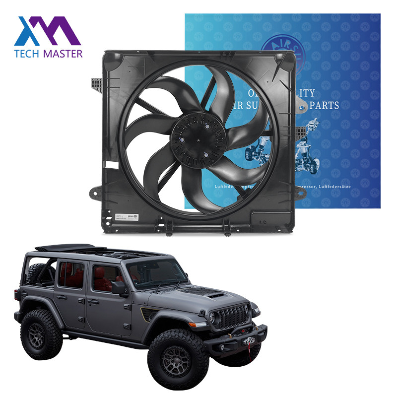 Parti del sistema di raffreddamento del motore di un'automobile Ventilatore del radiatore del motore di un'automobile Per Jeep Wrangler 68211602ABD 2010-2017