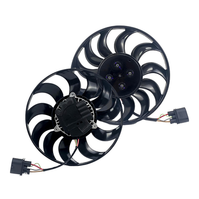 Ventilatore di raffreddamento del radiatore elettrico di plastica per il sistema di raffreddamento del motore AUDI TT RS QUATTRO