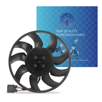 ISO TS15949 Assetto di ventilatori di raffreddamento in plastica / ventilatore del radiatore del motore per motore per un raffreddamento affidabile