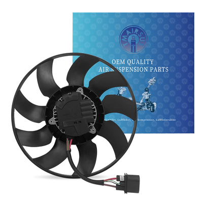 Assemblaggio ventilatore del radiatore di raffreddamento del motore per ventilatore di raffreddamento Volkswagen Touareg certificato ISO TS15949