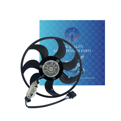 Eficienza Assetto ventilatore di raffreddamento in gomma acciaio alluminio / Per radiatore Volkswagen Touareg