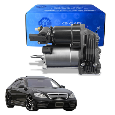 Compressore di sospensione a rotazione per Mercedes-Benz W216 W221 Pompa d'aria 2213201704
